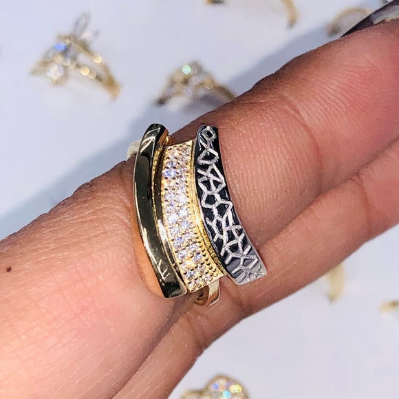 14k solid real gold Free Appraisal Turkish exclusive design custom made stunning - Picture 5 of 6